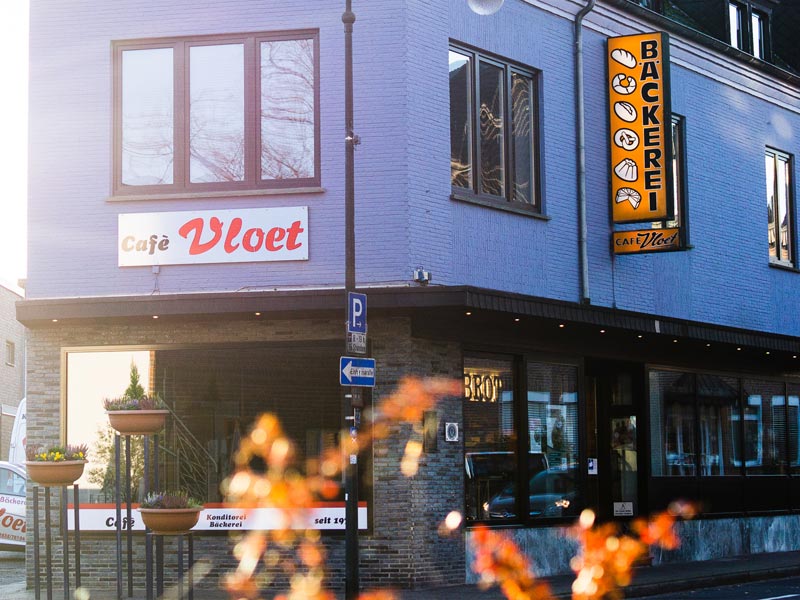 Cafe Vloet Bäckerei Haupthaus Kevelaer